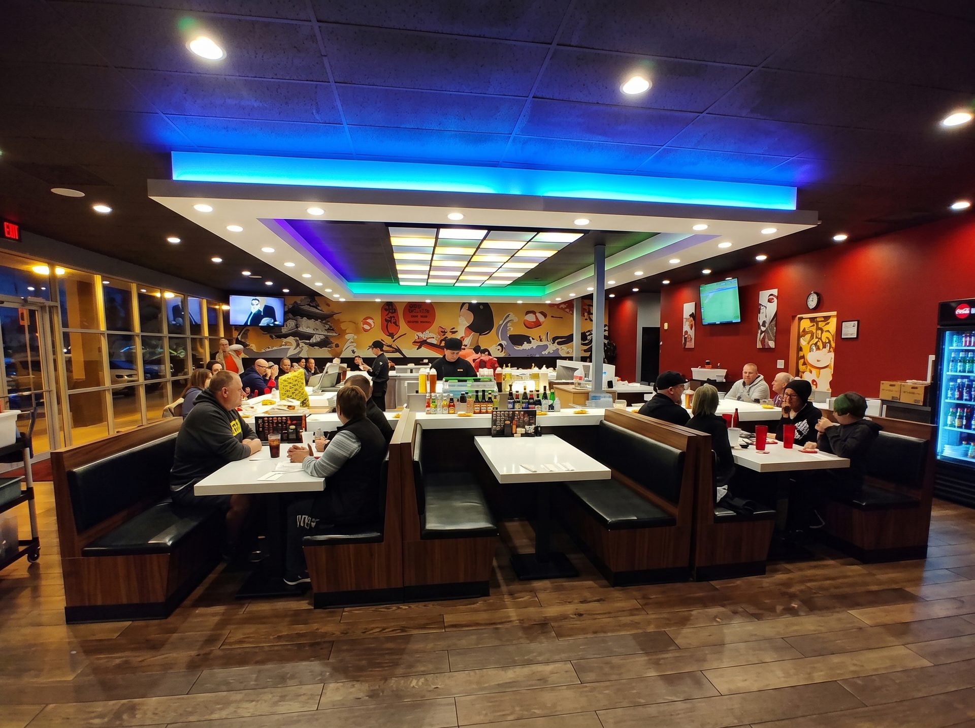 Springfield's conveyor belt sushi spot