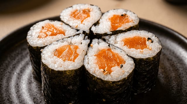 Salmon Maki.