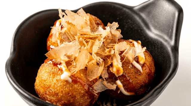 Takoyaki.
