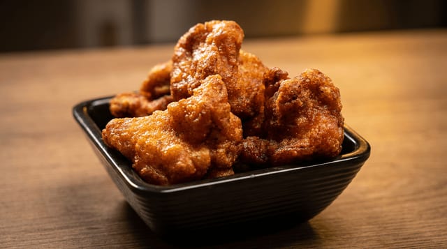Karaage Chicken.